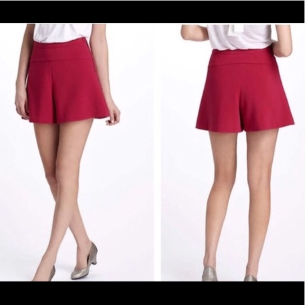 Anthropologie Leifnotes Azalea short size 12